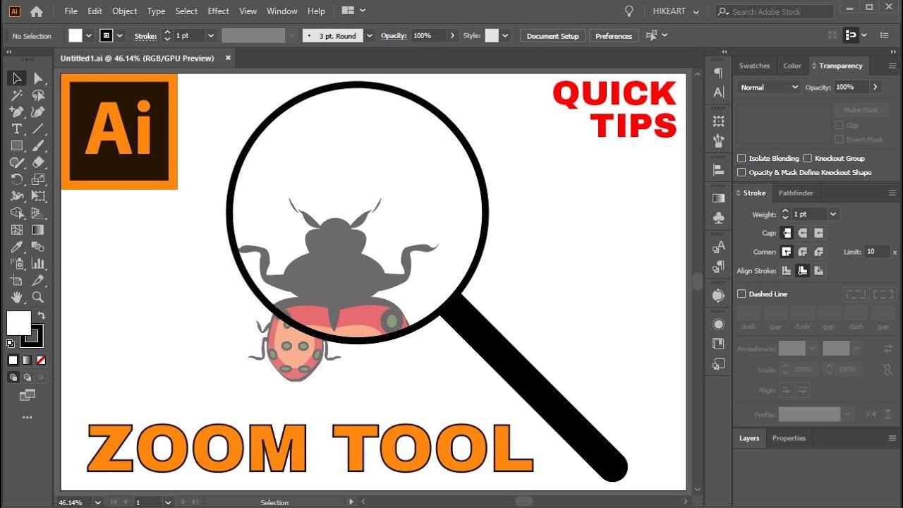 How To Zoom In And Out In Adobe Illustrator - Quick Tips
