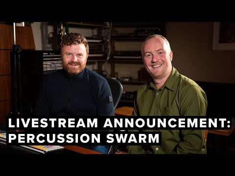 Percussion Swarm — Live Stream Announcement