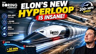 The Boring Company’s New Hyperloop Is INSANE! 🚇⚡
