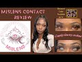 MISLENS Cosplay Contact TryOn Haul | 20% Off | Contacts For Dark Eyes
