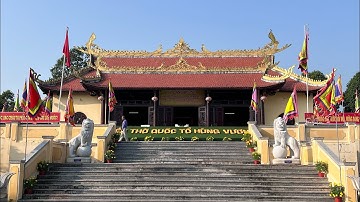 Quang cảnh Đền thờ Quốc Tổ Hùng Vương huyện Tân Hiệp _ Xuân Giáp Thìn 2024