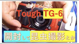 オリンパスTough TG-6 開封して近接撮影とかしてみた！