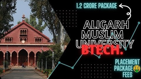Aligarh Muslim University BTECH. ||ZHCET (AMU) || Placement || Fees || No. of seats detailed video🔥