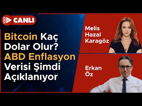 🔴 CANLI | Bitcoin Kaç Dolar Olacak? | ABD Enflasyon Verisi Açıklanıyor! | Bitcoin Analiz | @ErkanOzYouTube