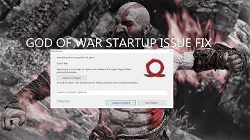 God Of War PC startup issue fix