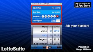 LottoSuite - Powerball & Mega Millions | App Demo screenshot 5