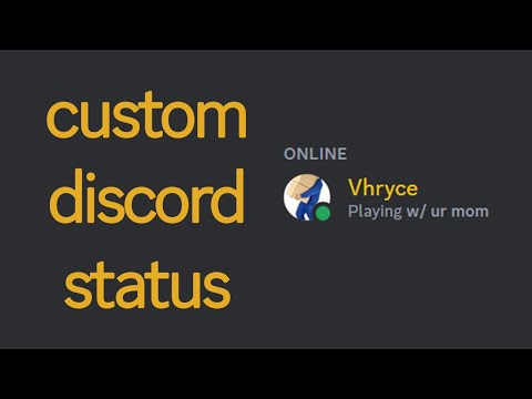 CHANGE DISCORD PLAYING