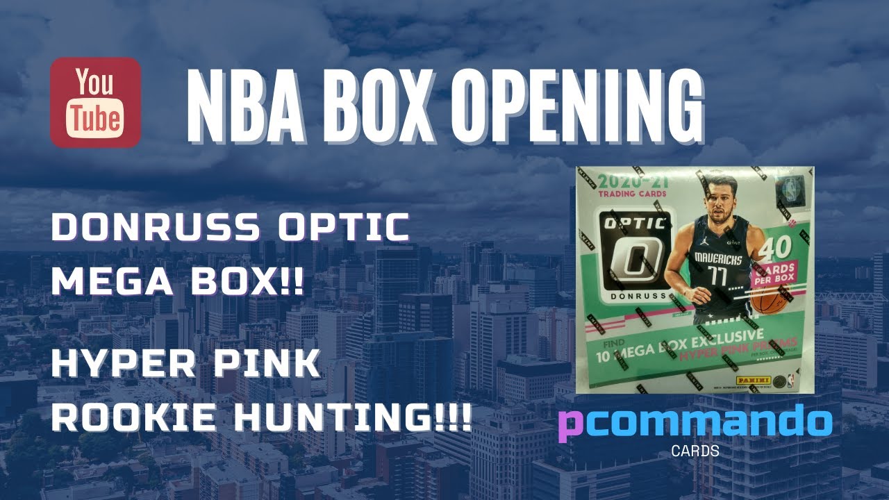 Donruss Optic Mega Box UK Box Opening - Looking for some Hyper Pink Prizm Rookie Cards