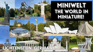 MINIWELT in Lichtenstein, Sachsen, GERMANY - a world tour in one day with monuments miniatures