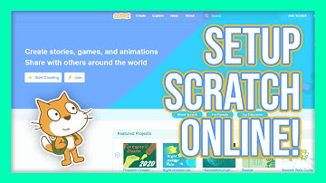 How To Setup Scratch Online (Create Account & Share Projects)