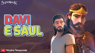 Superbook Português | Davi e Saul  | Temporada 3 Episódio 7 | (Versão Oficial em HD)