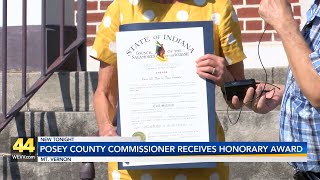 Posey County Commissioner Receives Honor from State