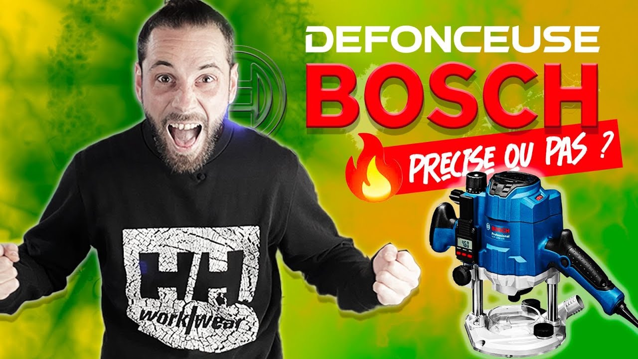 Défonceuse à main BOSCH GOF 1250 CE