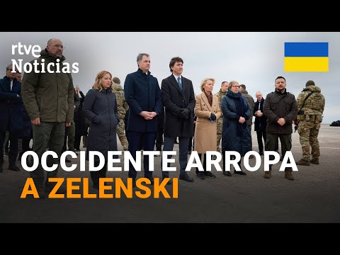 GUERRA UCRANIA: Líderes de la UE viajan a KIEV y garantizan el APOYO 