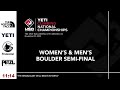 2022 YETI Climbing National Championships - Boulder Semi Finals