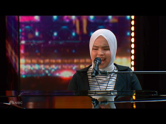 Ariani Nisma Putri - Loneliness (Original Song) - Best Audio - America's Got Talent - June 6, 2023 class=