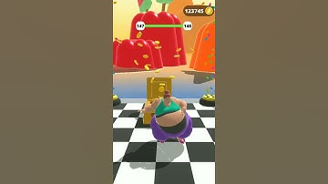 Fit 2 Fat  (Funny flip) Gameplay Hard Levels 128k  Android Ios