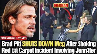 Brad Pitt SHUTS DOWN Meg After Shocking Red Carpet Incident Involving Jennifer