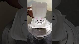 so cute cat ?? cake design shortsfeed viral tending