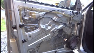Škoda Octavia 1 výměna zámku dveří - door lock replacement - reemplazo de la cerradura de la puerta