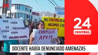 Docentes de Antofagasta en paro tras suicidio de profesora | 24 Horas TVN Chile