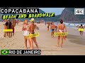 Copacabana Beach & Boardwalk  🇧🇷 | Rio de Janeiro, Brazil |【4K】2021