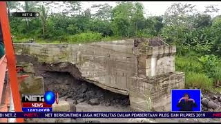 Download lagu Diterjang Banjir Bandang, Jembatan Putus - NET 12