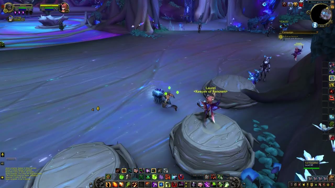 A Call to Service | ID 62697 | Quest Guide | World of Warcraft: Shadowlands