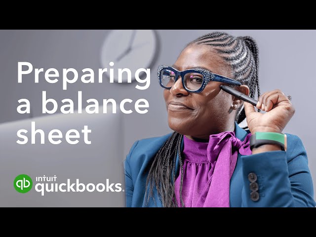 Does Quickbooks Create Balance Sheets? 