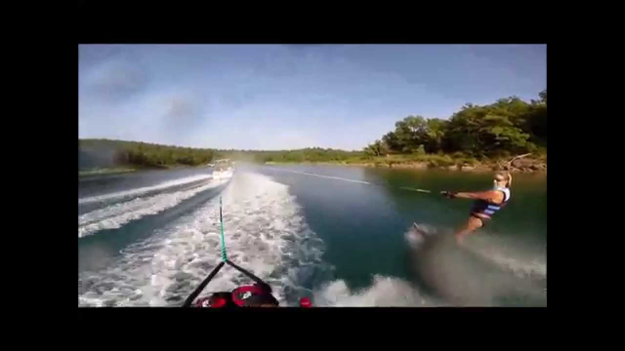 Water Ski Ride Water Ski Ride For You on Norfork Lake - YouTube