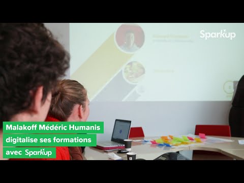 Malakoff Médéric Humanis digitalise ses formations #avecSparkup