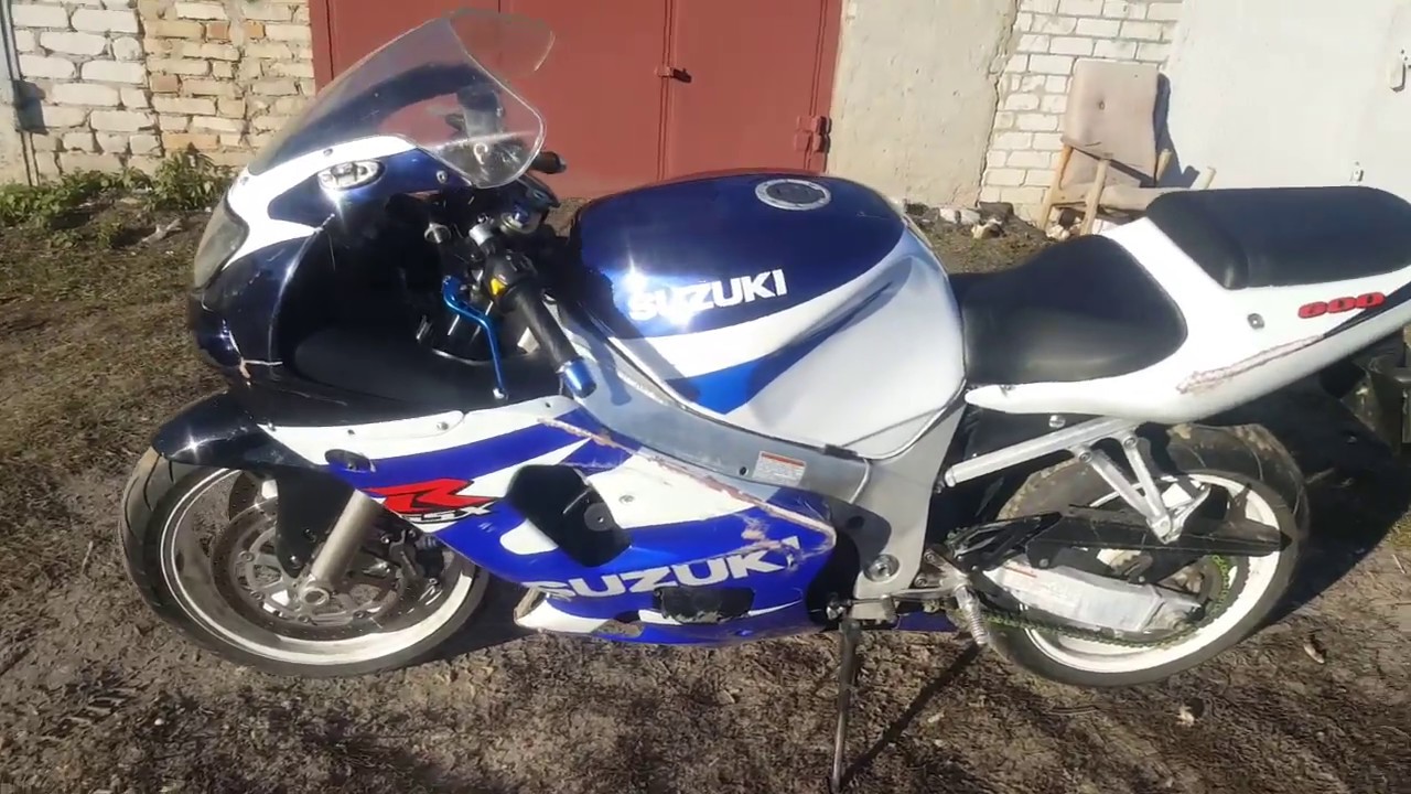 Suzuki gsxr 600 k1 YouTube