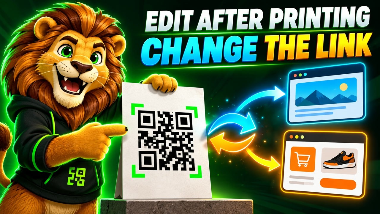 How to Edit a QR Code After Printing | Dynamic QR Guide - YouTube