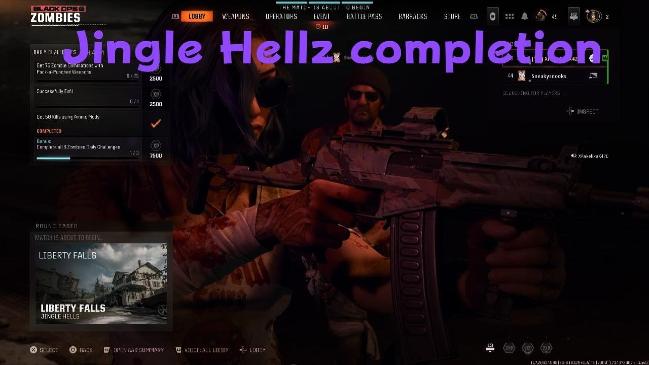 Bo6 Jingle Hellz event completion - YouTube