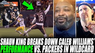 Download Lagu Shaun King Breaks Down Caleb Williams' PERFORMANCE In Bears' Wild Card Playoff WIN vs. Packers! MP3