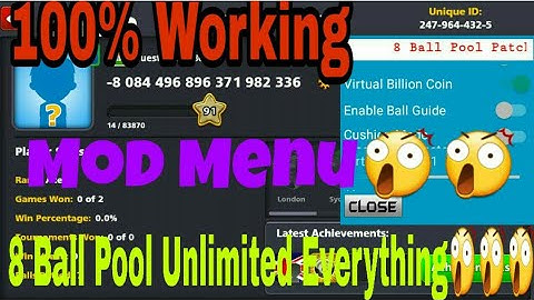Mod menu| 8 Ball pool hack Unlimited  coins No Root-8 Ball Pool Hack 2017 android