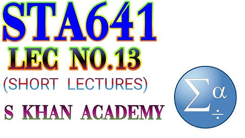 Sta641 lec 13 Graphs and Quality control Chart in SPSS||S KHAN ACADEMY||