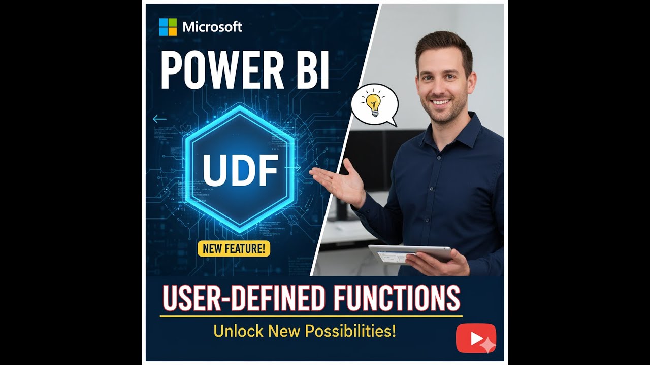 Power BI User Defined Functions (UDF) | New Feature! Simplified in ...
