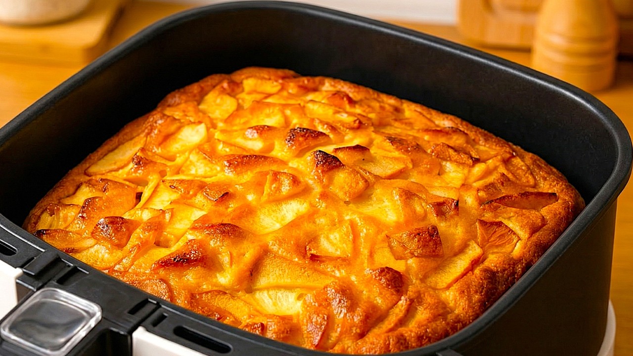 You Won't Believe This Apple Cake Is Made In An Air Fryer!