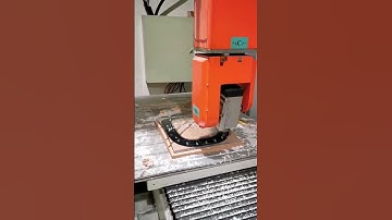 6Axis CNC Carbon Fiber Machining: Live On-Site Demonstration for Non Metal Applications #cncmachine