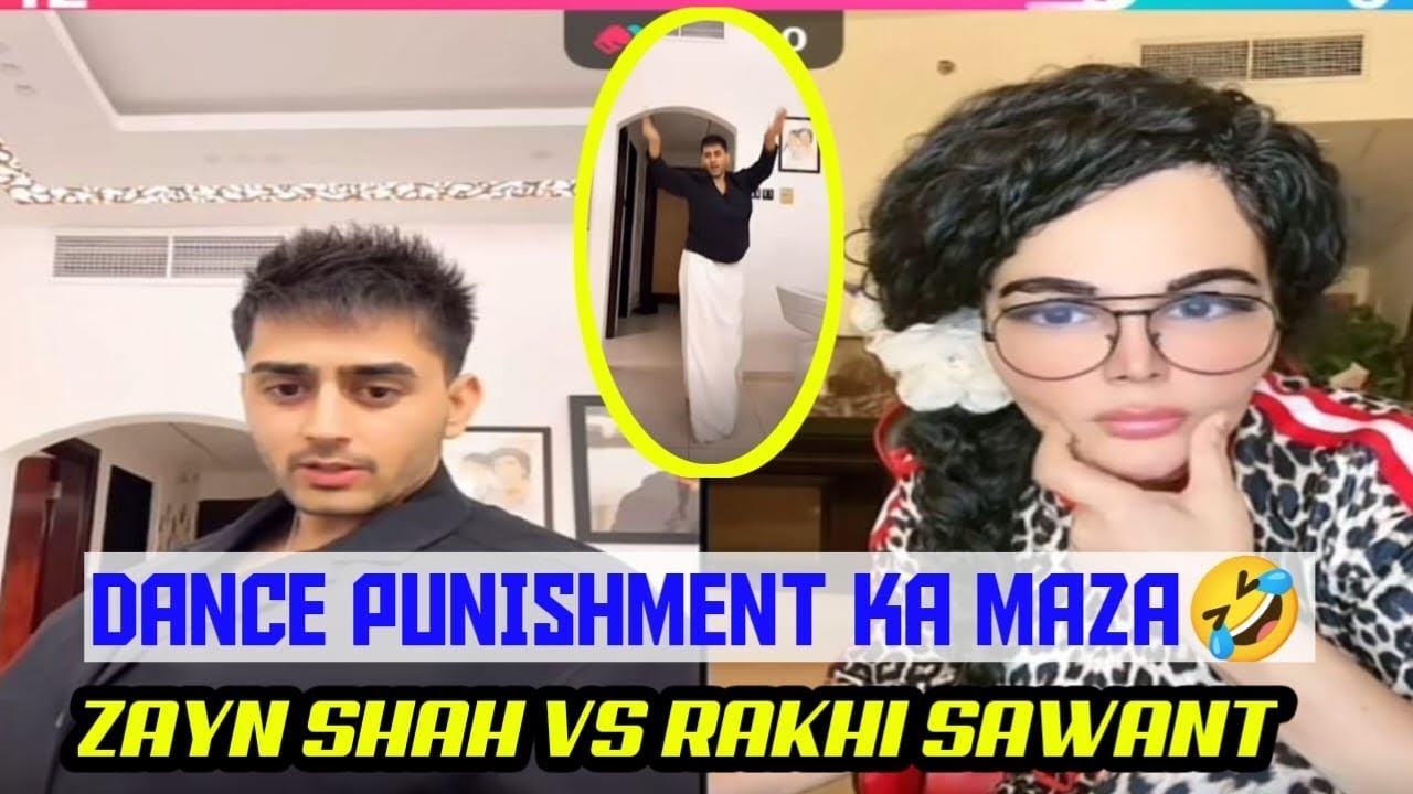 🔥 Rakhi vs Zayn Shah | Dance Punishment Ka Maza | TikTok Live Entertainment 🎭💃