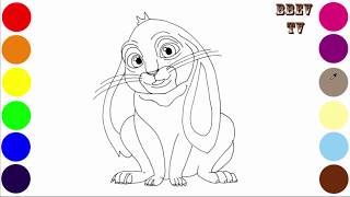 Clover Sofia the First Coloring Pages - Colors For Kids With BBEV TV Net Worth