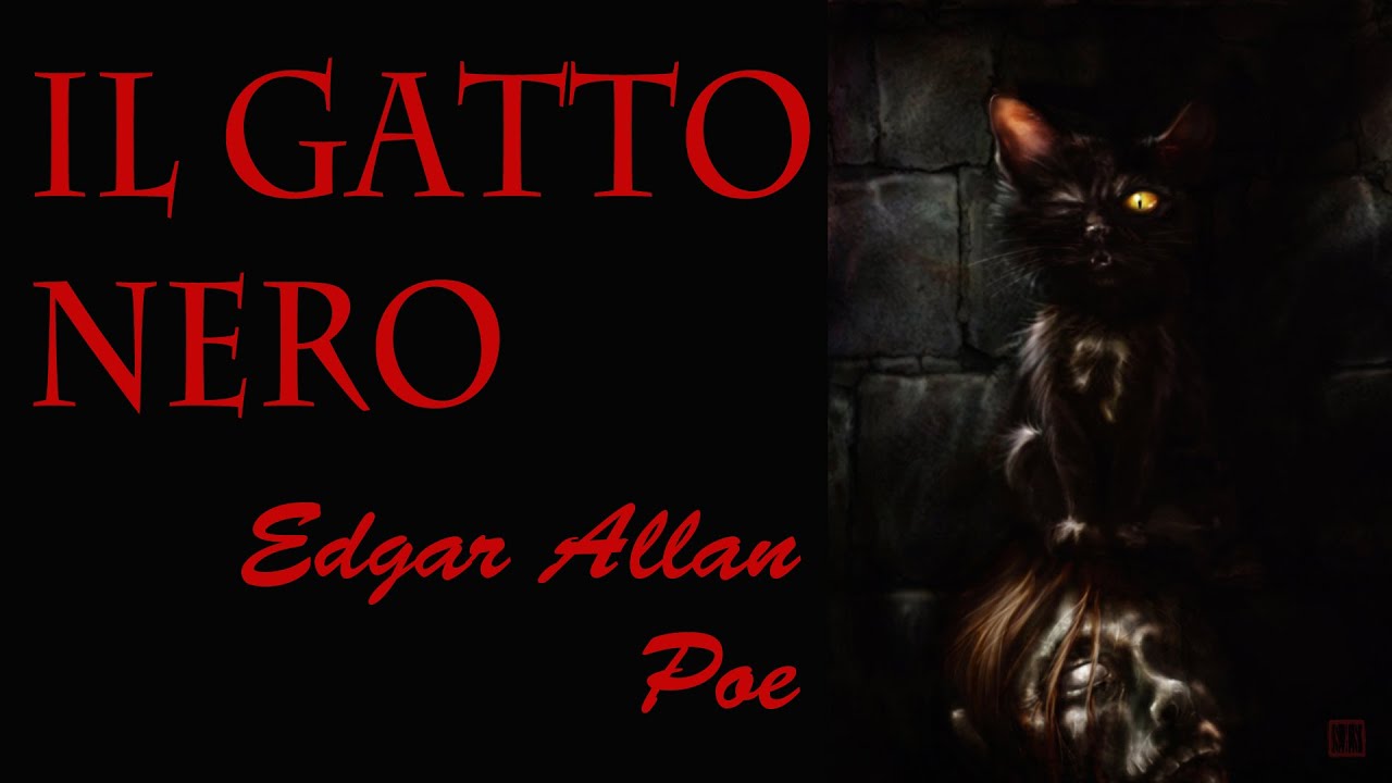 Il Gatto Nero di Edgar Allan Poe, 1843 - Libri del Mistero - AUDIOLIBRO