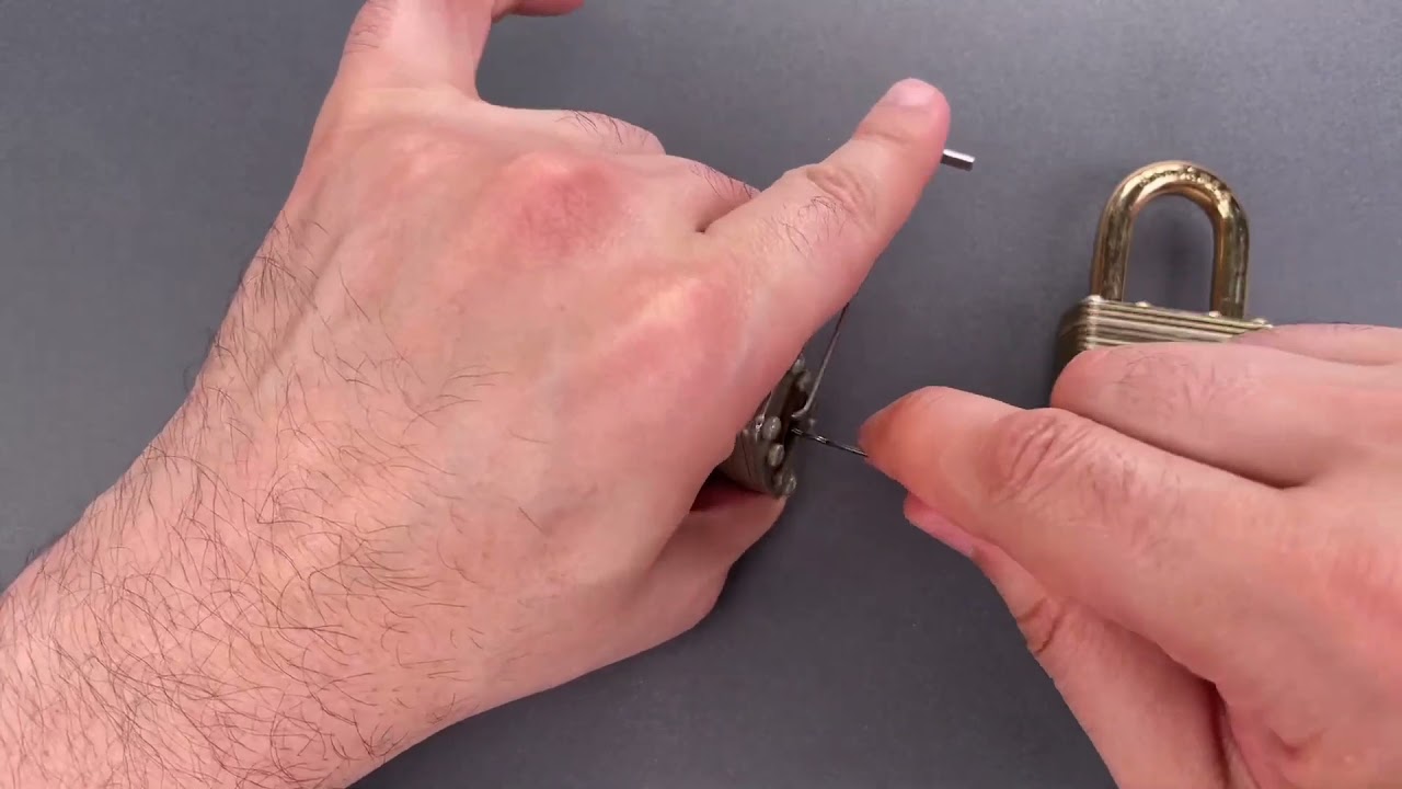 Blind lockpicking lawyer