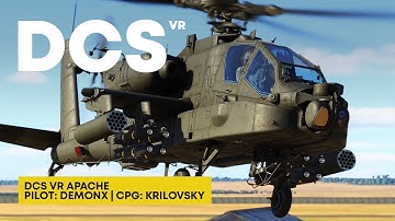DCS VR AH64D Apache (powered by RTX 4090) Multiplayer missions