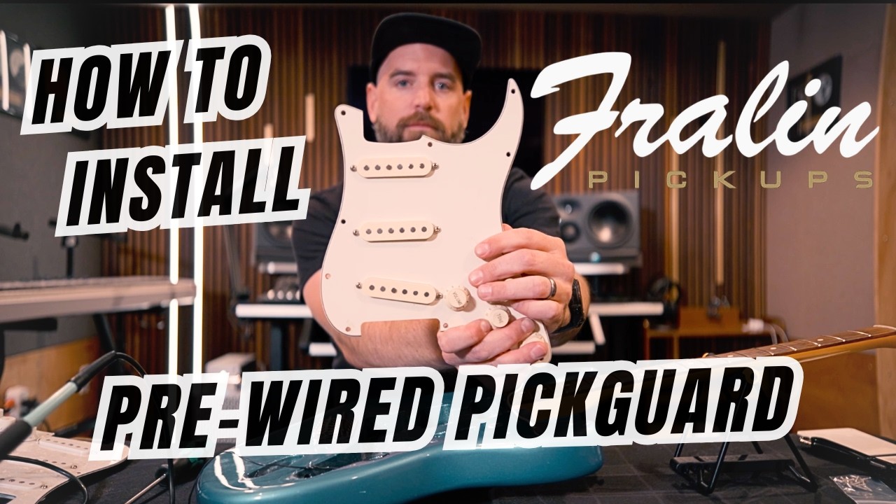Lindy Fralin Customizable Prewired Pickguard for Stratocaster®