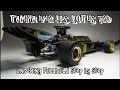 Scale Car Plastic Model TAMIYA 1/12 J.P.S. LOTUS 72D unboxing fullbuild step by step