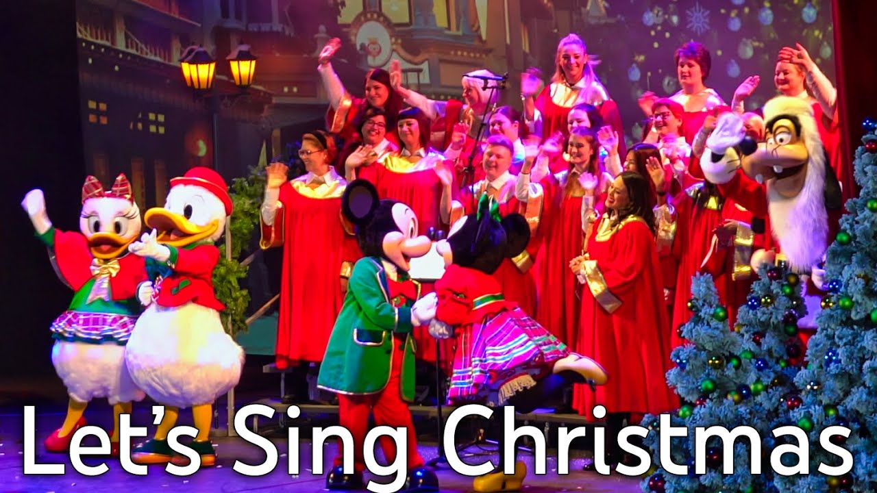 [4K] Chantons Noël ! Let's Sing Christmas! - Disneyland Paris