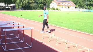 A Little Bit Of Training. Outside Jamaica