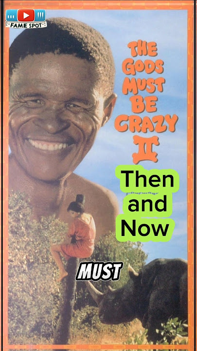 The Gods Must Be Crazy (1980) Cast: Then and Now #shorts #thenandnow
